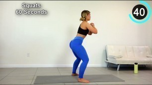 'Squat Challenge For a Bigger Butt and Sexy Legs!'