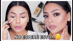 'Provando E.L.F Cosmetics Nuevo Corrector y Base... | Andrea Roman'