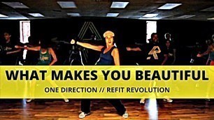 '\"What Makes You Beautiful\" || One Direction || Dance Fitness || REFIT® Revolution'