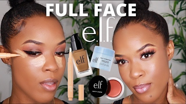 'FULL FACE ELF COSMETICS | AFFORDABLE DRUGSTORE MAKEUP'