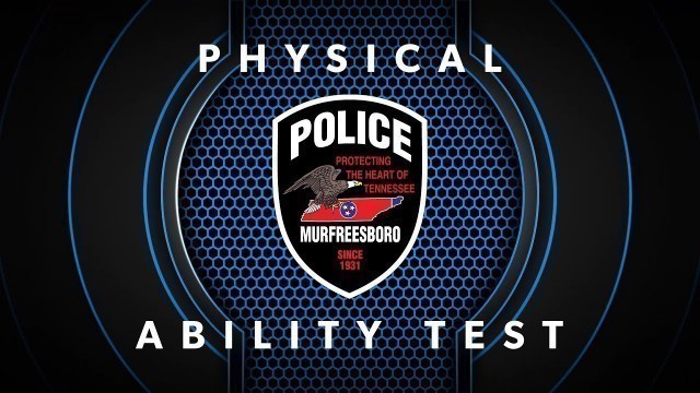 'MPD Ability Training Video'