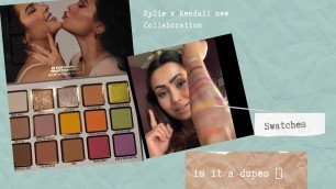 'NEW KYLIE X KENDALL JENNER (JUNE 2020) COLLECTION DUPES SWATCHES'