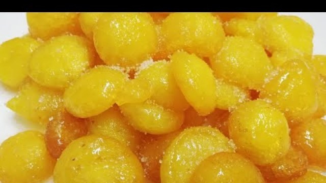 'How to make sugar candy at home (Thennilavu candy) no food colour... no baking powder.... 