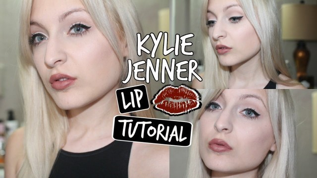 'Kylie Jenner Lip Tutorial | Bigger Lips & Drugstore Dupes'