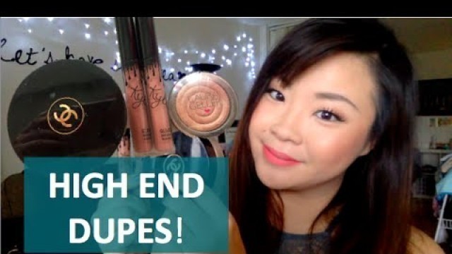 'High End Drugstore Dupes + Swatches! Chanel Bronzer, Kylie Glosses and more!'