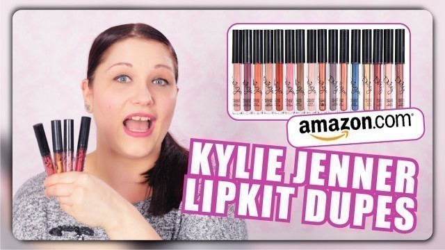 'KYLIE JENNER LIPKIT DUPES | XXl Review | Amazon Haul'