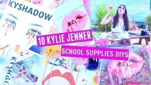 '10 DIY KYLIE COSMETICS LIP KIT INSPIRED SCHOOL SUPPLIES // BACK TO SCHOOL KYLIE JENNER INSPIRED DIYS'