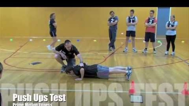 'Victoria Police - Push Ups Test'