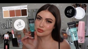'Full Face of ELF COSMETICS! affordable & viral makeup!'