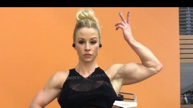 'Iron Muscles Girl | Jessica Williams Workout | Female Bodybuilding Fbb'