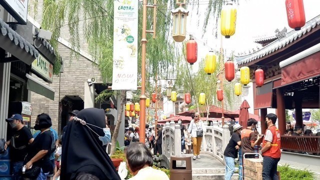 'Jalan-Jalan Ke PIK 2 Pantjoran Chinatown | Ramainya Food Court di Pancoran PIK 2'