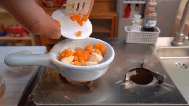 'AMAZING MINI FOOD REAL TOFU WITH VEGETABLE | MINIATURE COOKING FOOD BY TINY CAKE'