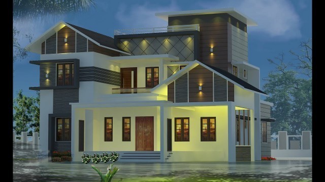 'budget double story home design/1500 square feet home'