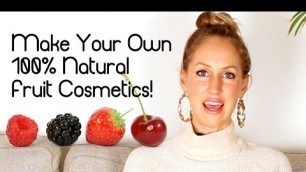 'DIY Homemade Natural & Organic Makeup & Cosmetics VEGAN!'