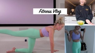 'Fitness Vlog || Ab and Butt workout + what I eat and wear'