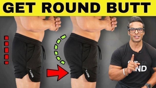 '4 Best Glute Workouts | Exercises for Nicer Butt | Yatinder Singh'