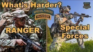 'What\'s Harder - RANGER School or the SPECIAL FORCES Qualification Course?'