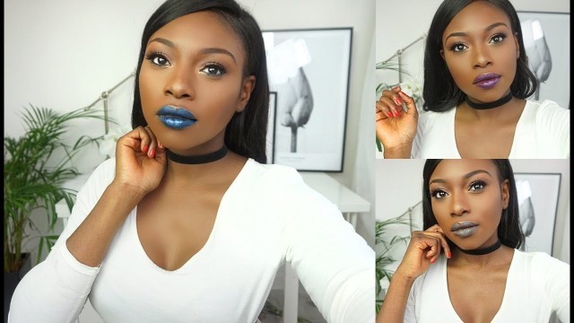 'BATTLE OF THE METTALIC LIQUID LIPSTICKS, KYLIE DUPES & 10 MORE'