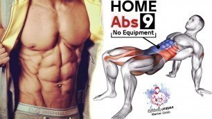 '9 Abdos Workout Home Exercise'
