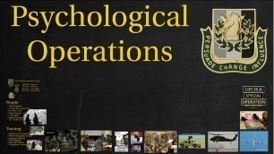 'PSYOP Explained – What are Psychological Operations / Military Information Support Operations?'
