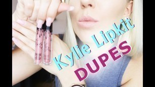 'MEGA Kylie Jenner Lipkit Dupes | BelleLu'