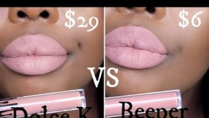 'SWATCH OFF | Liquid Lipstick Dupes |Fabcocoberry'
