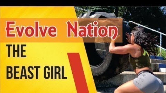 'Heba Ali The beast girl | Evolve Nation motivatoional workout'