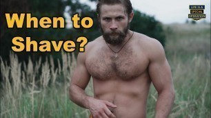 'When and How to SHAVE Chest & Leg Hair? (Manscaping Tutorial)'