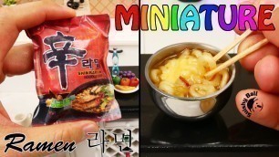 'Miniature Shin Ramen REAL Cooking Fun!'