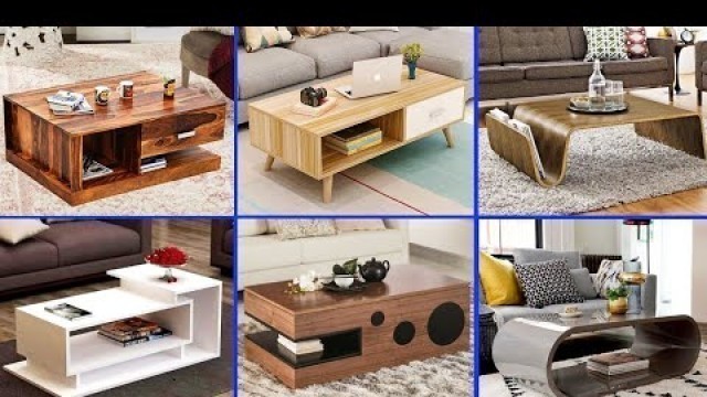 'Living room center table design ideas | Modern coffee table designs | Unique tea table designs'