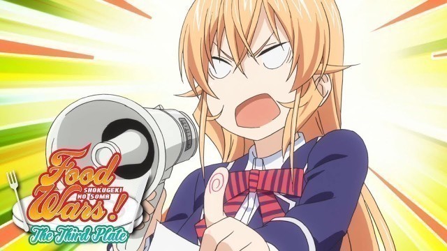 'Erina\'s Declaration | Food Wars! The Third Plate'