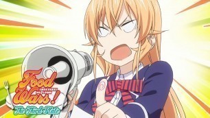 'Erina\'s Declaration | Food Wars! The Third Plate'