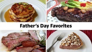 '6 Father’s Day Favorites | Bacon-Cheddar Pancakes, Garlic Steak, S’mores Pie & More!'