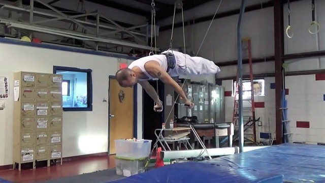 'POWER MONKEY RING THING (DREAM MACHINE) WORKOUT - Gymnastics Bodyweight Fitness Calisthenics'