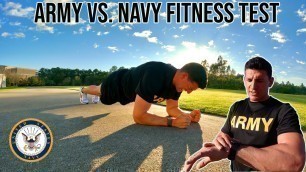 'US Army Soldier Takes On the NEW US Navy Fitness Test'