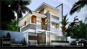 'J RESIDENCE - 170 SQM HOUSE DESIGN - 150 SQM LOT - Tier One Architects'