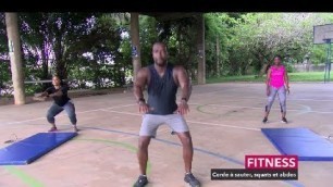 'Fitness: Corde à sauter, squats et abdos avec coach Lanzeny Coulibaly'