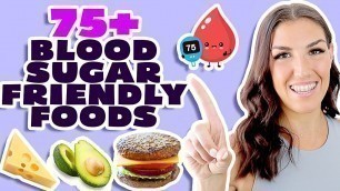 'LOW GLYCEMIC FOODS (For Weight Loss, Insulin Resistance + Diabetes) *WON\'T Spike Blood Sugar!*'