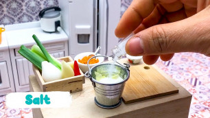 'Mini Cooking Real Food Kimchi | Miniature Mini Kitchen Cooking'