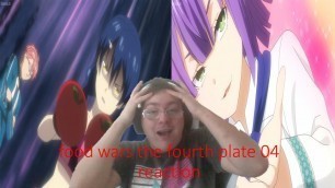 'megumi vs third seat momo food wars the fourth plate 04 reaction'