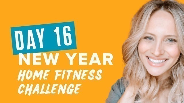 'Day 16: New Year Home Fitness Challenge with Ellie Krueger'