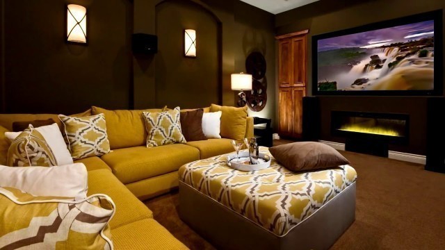 'Small Home Media Room Ideas - Home Theater Room Design Ideas - EasyHomeDecor.net'