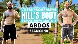 'HILL\'S BODY - Abdos Ventre Plat & Taille Fine  - Mois 1 Séance 18 - Arthur Hill Fitness'