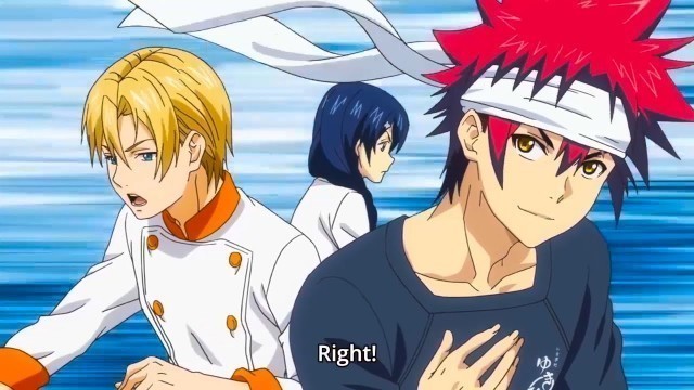 'Food Wars! The Third Plate: Totsuki Train Arc Masterchef Moment #1[Souma vs Alice ] |食戟のソーマ 神ノ皿 2018'