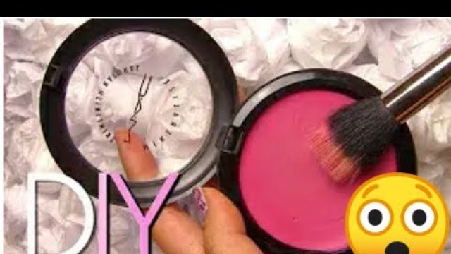 'Homemade blush without food colour , very easy to make with easy available ingredients'