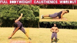 'Marine Special Operations Command  Full Body Weight Calisthenics Workout'