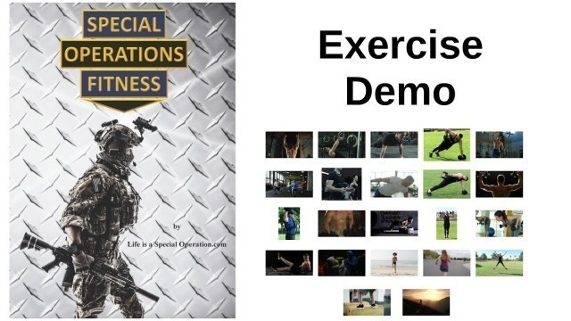 'Special Operations Fitness Exercise Demo'
