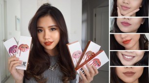 'NEW Kylie Lip Kits on Asian Skin | Reviews, Swatches, Dupes + GIVEAWAY!!!'