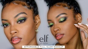 'AFFORDABLE GLAM MAKEUP, FULL FACE ELF COSMETICS!!! | Slim Reshae'