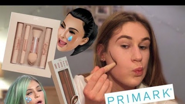 'Testing Primark makeup 2018 - KKW/Kylie cosmetics dupes'